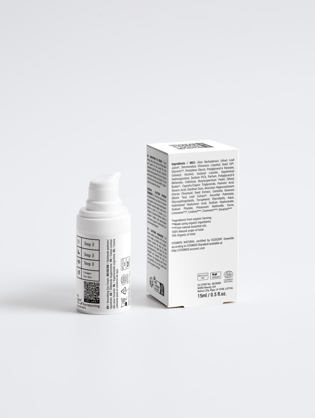 Step 3-Smoothing Eye Cream