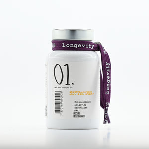 Juicy NAD+ Stack - NAD+kosttillskott för hormonbalans med resveratrol - 60 kapslar